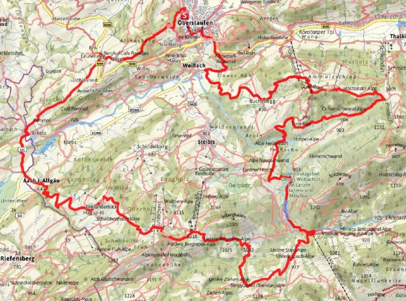 Wandertrophy 2016 – 4. Station Oberstaufen 22.-24.07.2016