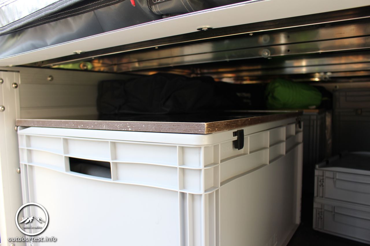 Einfache Ausziehhilfe für die Vorzeltbox - Campwerk