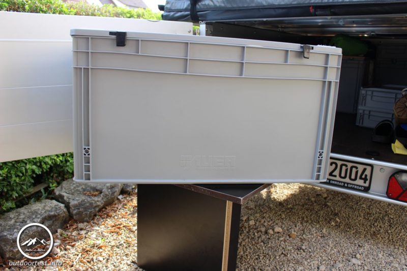 Einfache Ausziehhilfe für die Vorzeltbox - Campwerk