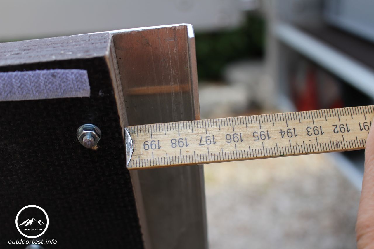 Einfache Ausziehhilfe für die Vorzeltbox - Campwerk