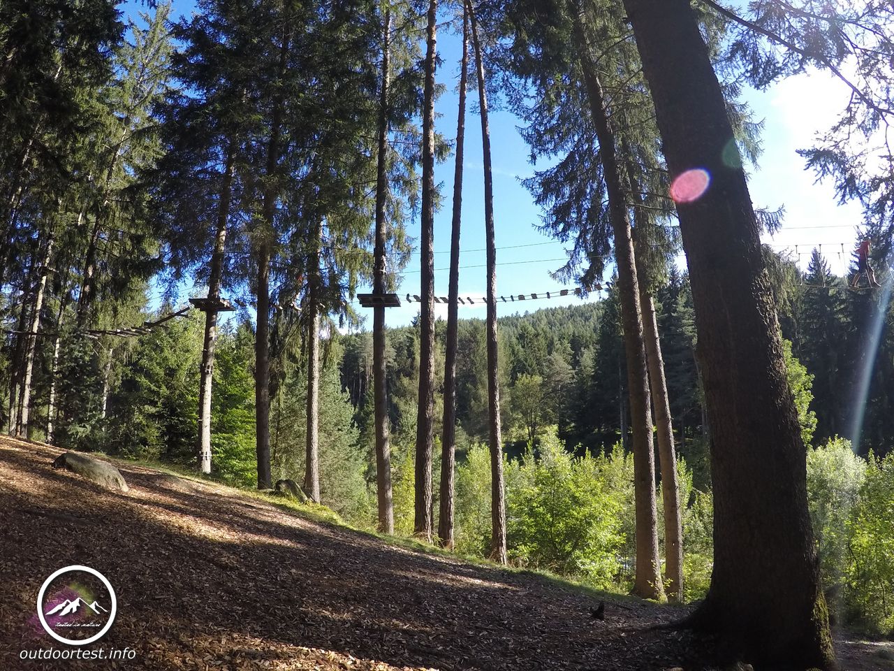 Hochseilgarten KronAction - Südtirol 2016