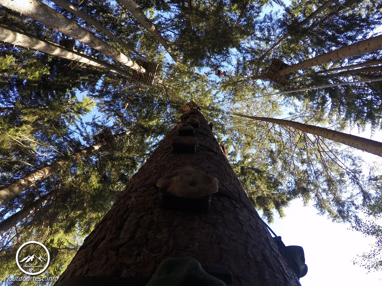 Hochseilgarten KronAction - Südtirol 2016