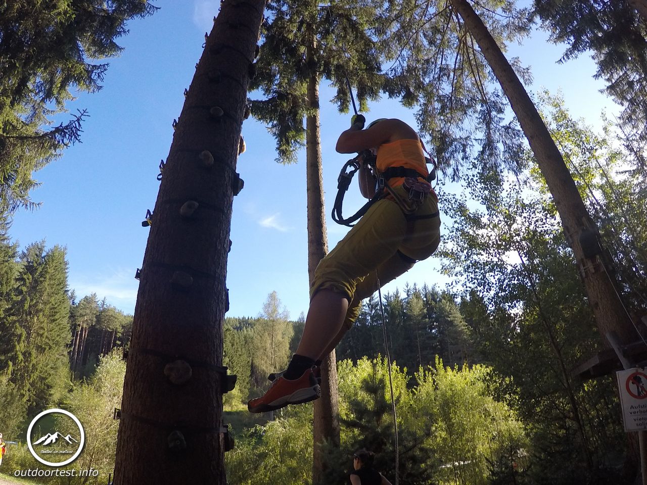 Hochseilgarten KronAction - Südtirol 2016