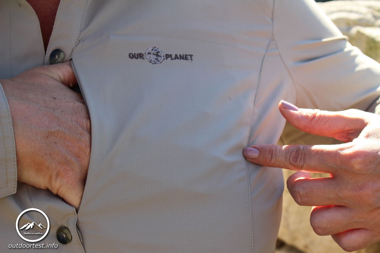 OUR PLANET Bluse Lake Victoria Anti Moskito