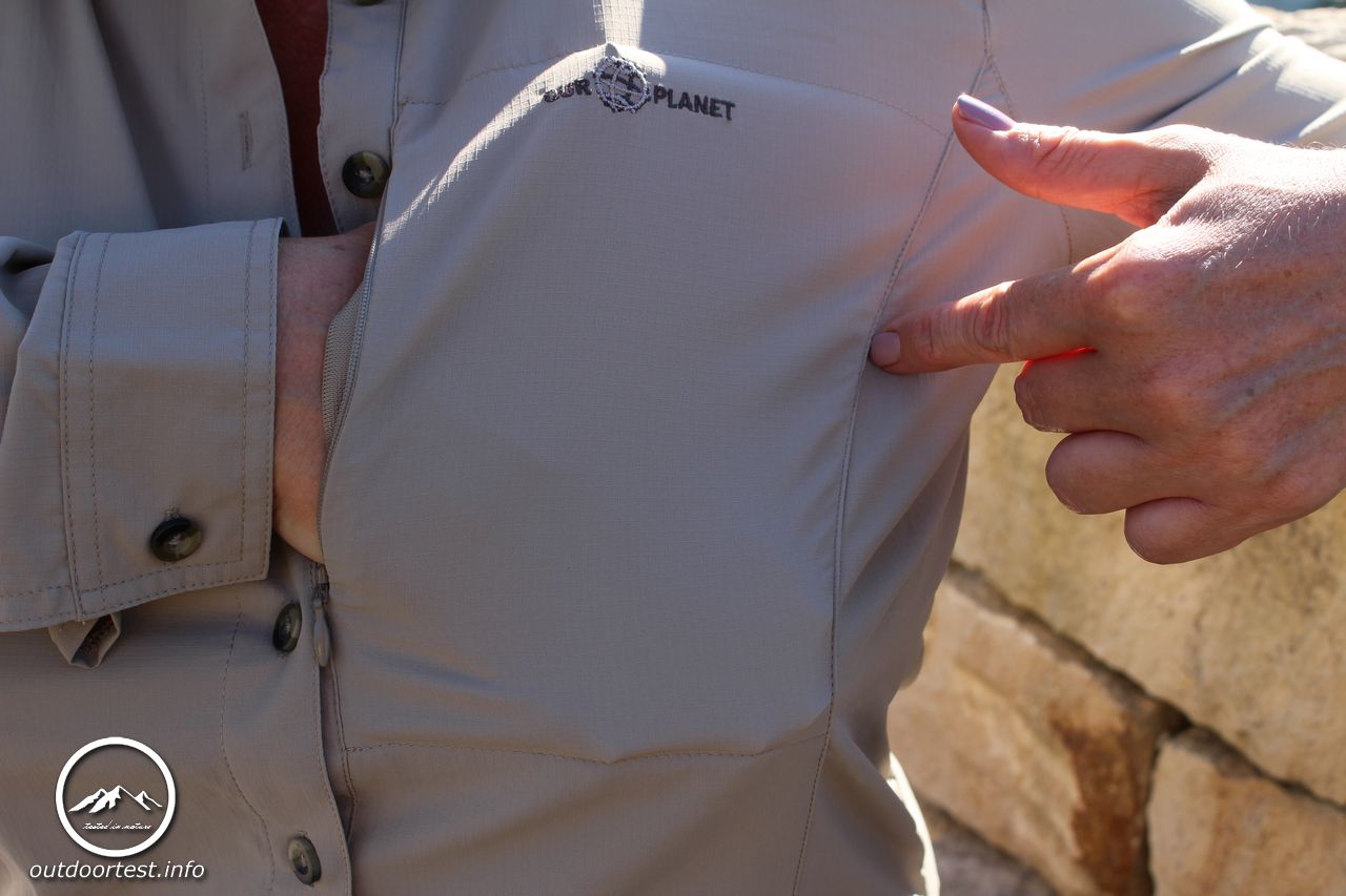 OUR PLANET Bluse Lake Victoria Anti Moskito