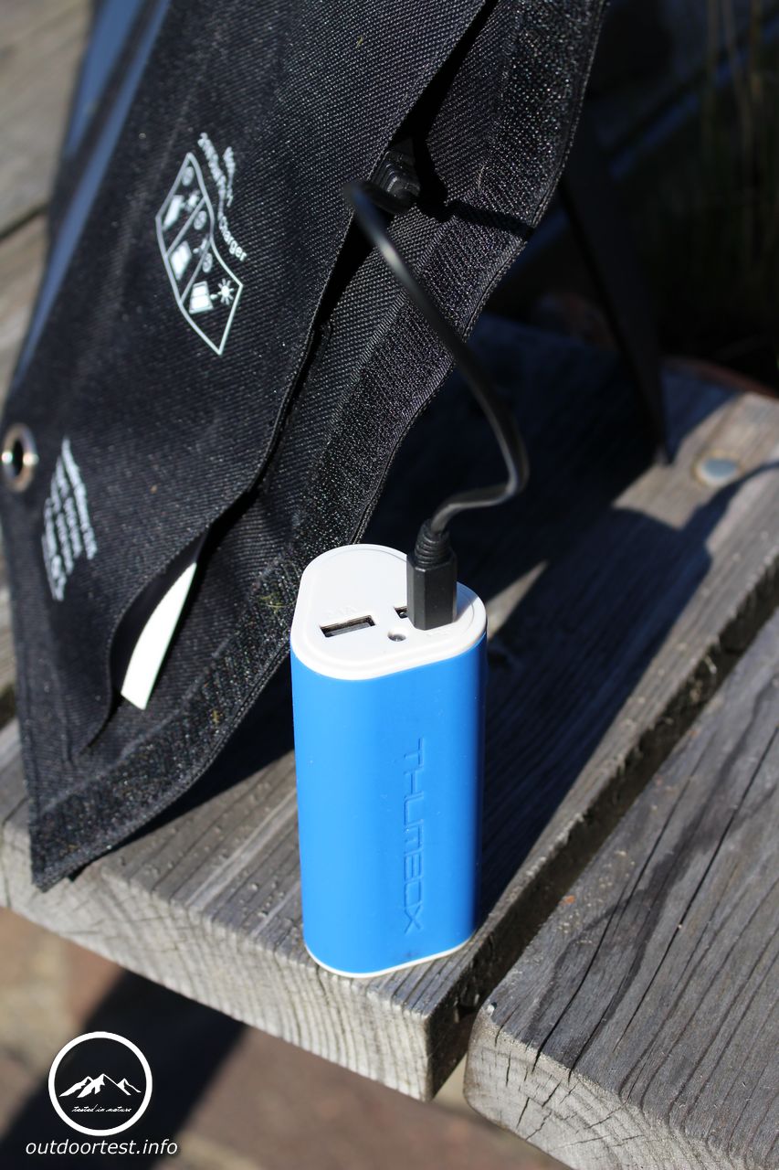 SNAN 21W Solar Ladegerät Dual USB Ladeport 5V/2A