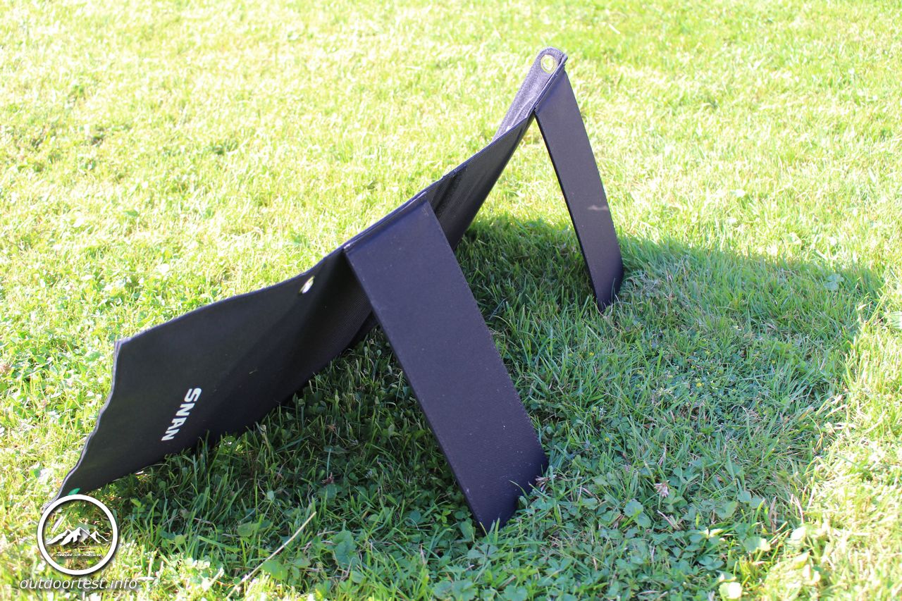 SNAN 21W Solar Ladegerät Dual USB Ladeport 5V/2A