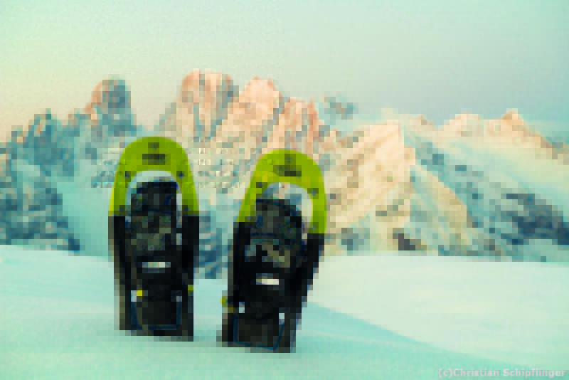 Schneeschuhwandern mit dem Grassl-Team