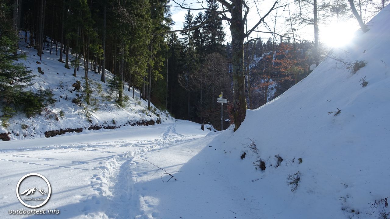 Winterwanderung im Ellbachtal - Schwarzwald