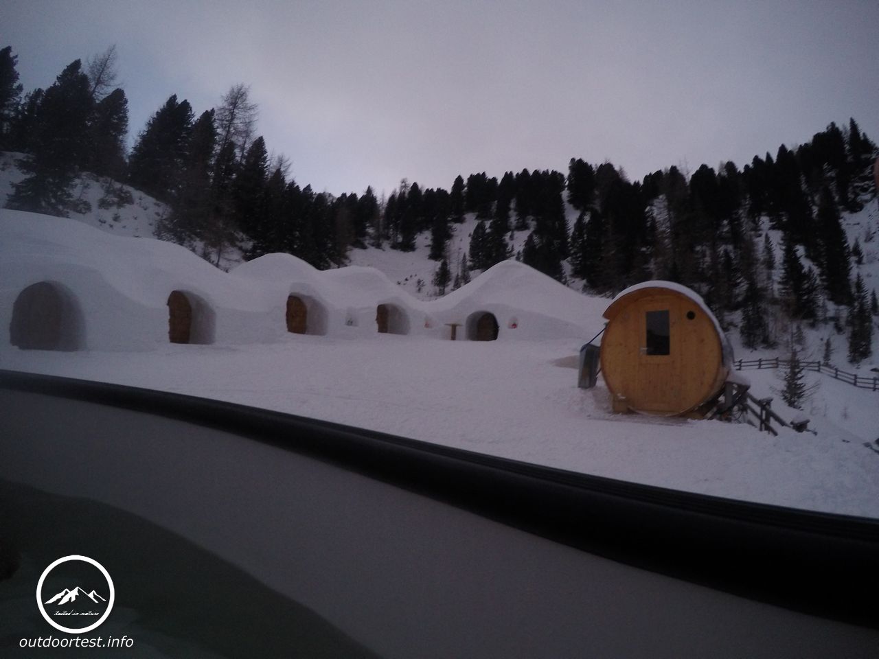 Iglu-Übernachtung in Südtirol / Speikboden
