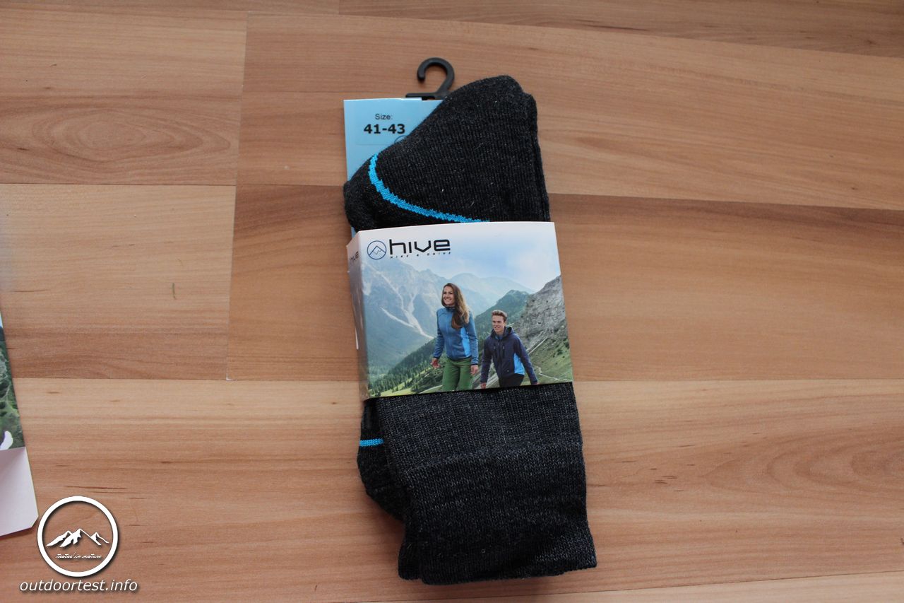 hive Trekkingsocken Merino