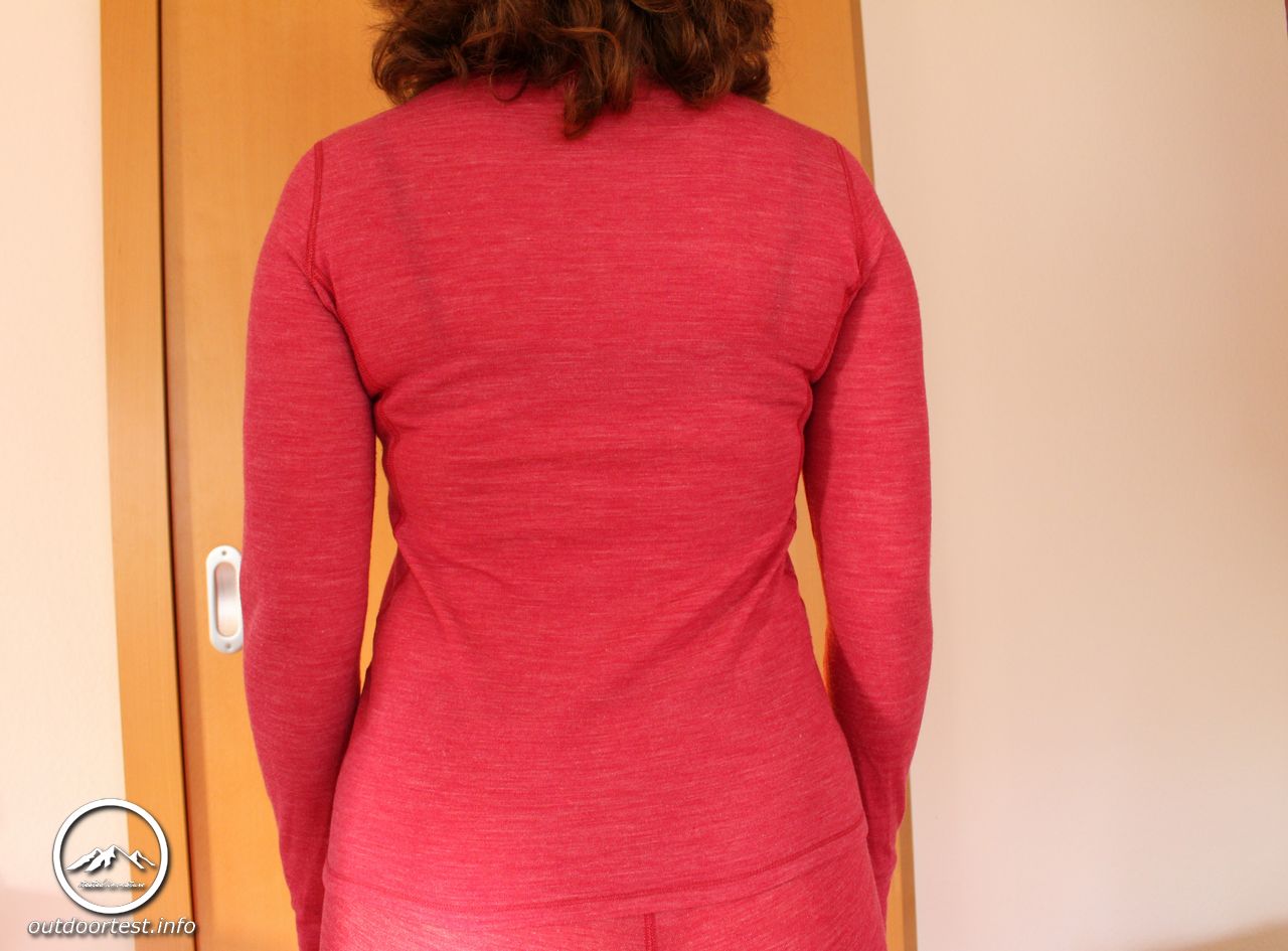 Odlo Revolution Warm Merino Top mit Rollkragen