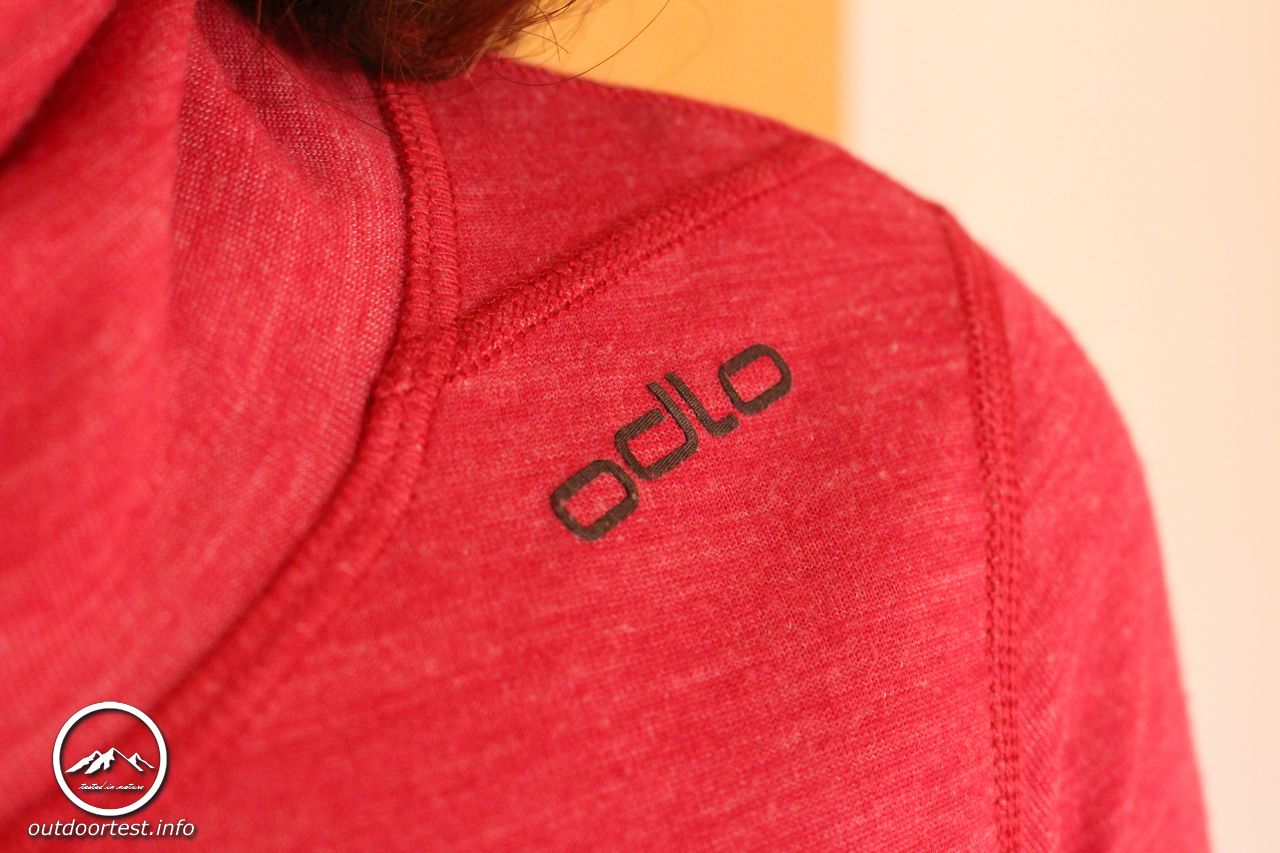 Odlo Revolution Warm Merino Top mit Rollkragen