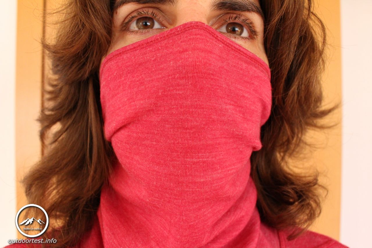 Odlo Revolution Warm Merino Top mit Rollkragen