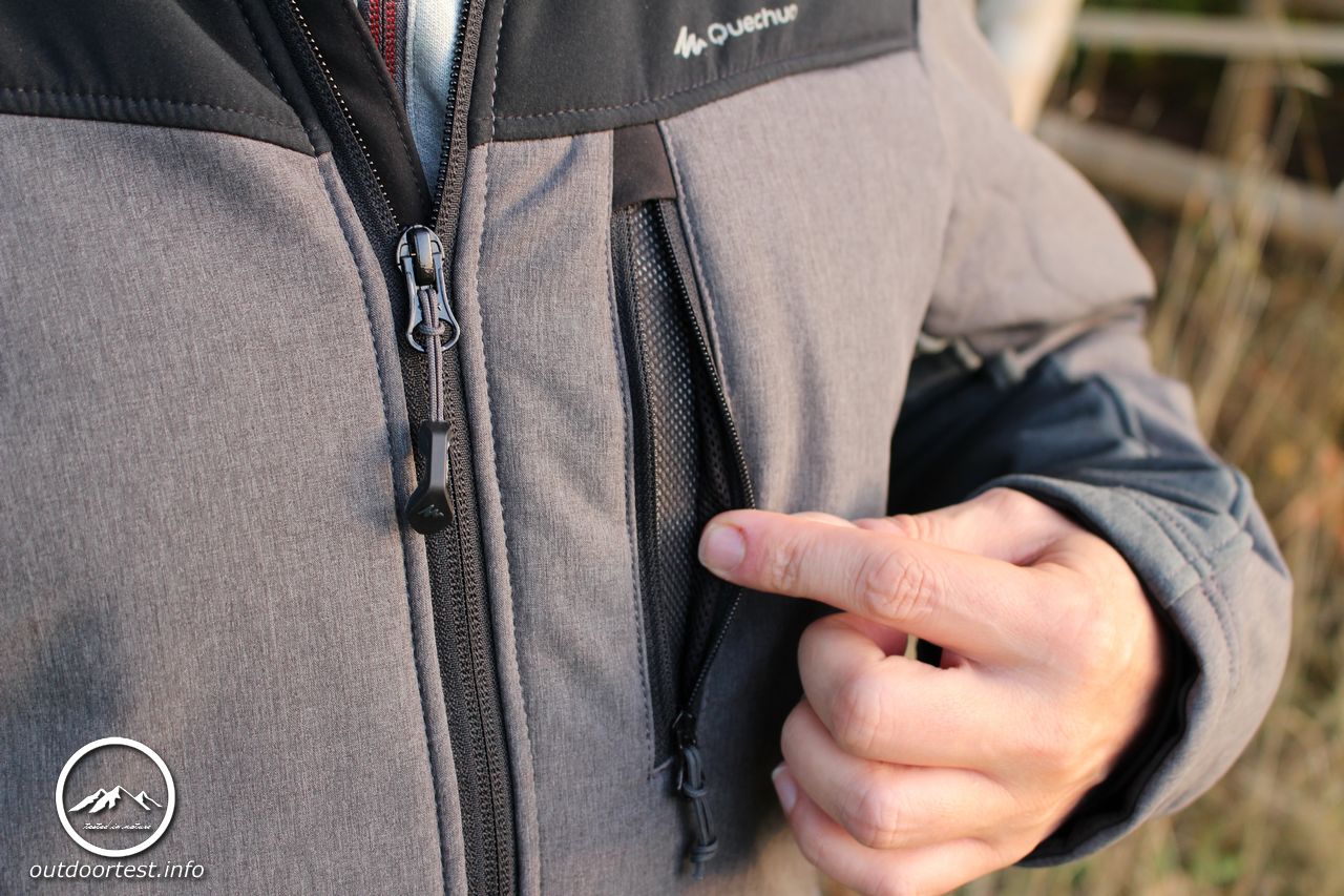 Quechua Softshelljacke Forclaz 300 X-Warm Herren