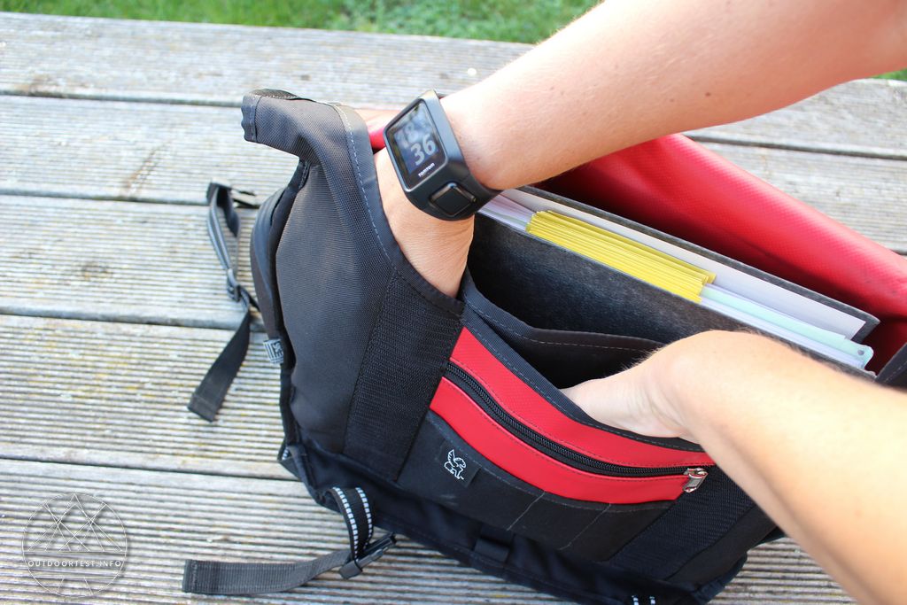 Chrome Mini Metro Messenger Bag