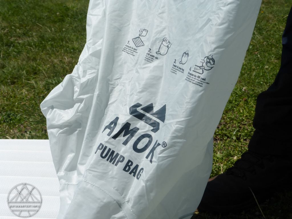 AMOK Fjøl LW Inflatable Insulated Pad