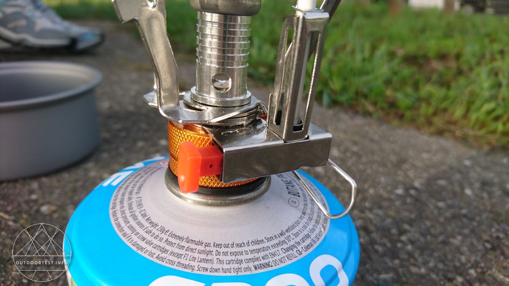 Gearbest Portable Ultralight Mini Pocket Campingkocher mit Piezo-Zündung