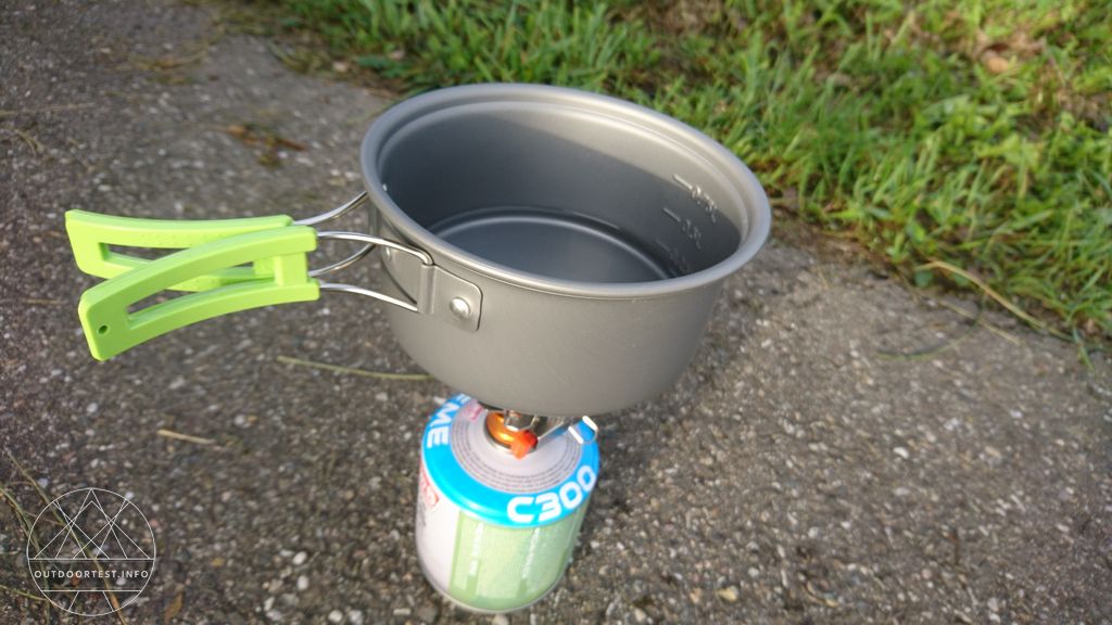 Gearbest Portable Ultralight Mini Pocket Campingkocher mit Piezo-Zündung