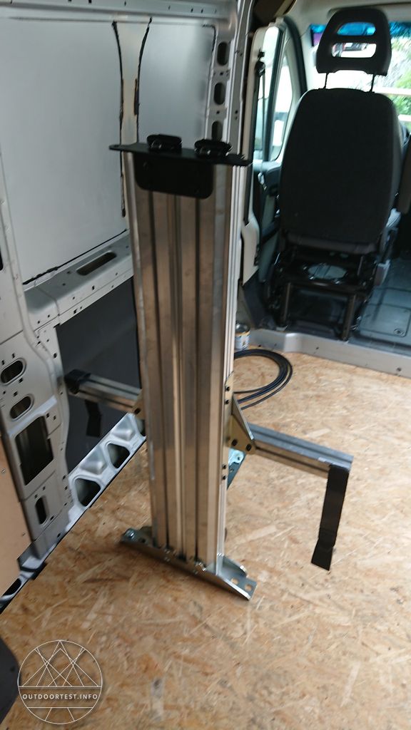 #1 Trennwand / Boden / Gurtbock