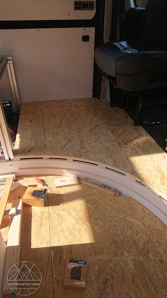 #1 Trennwand / Boden / Gurtbock