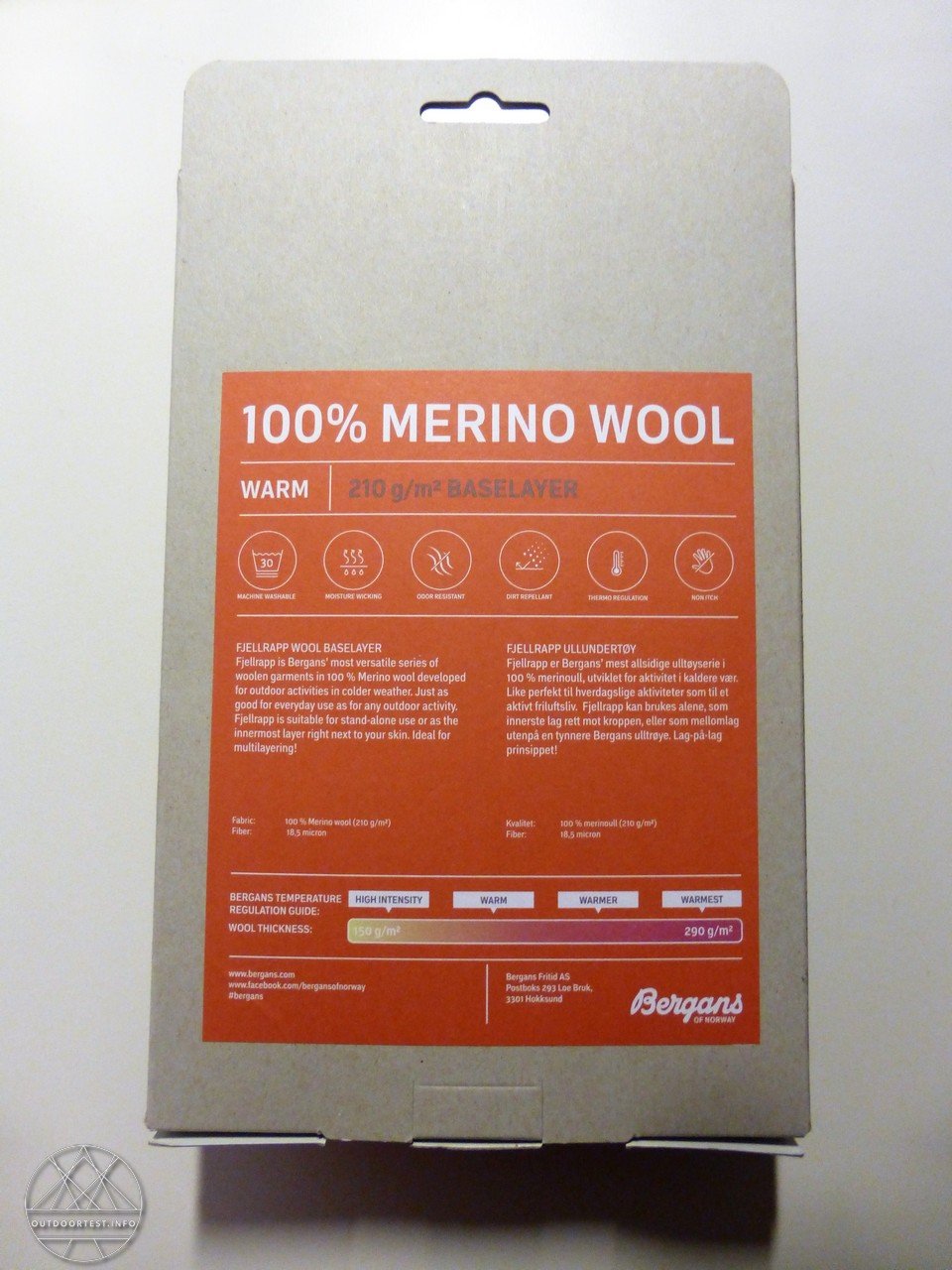 Bergans Fjellrapp Shirt