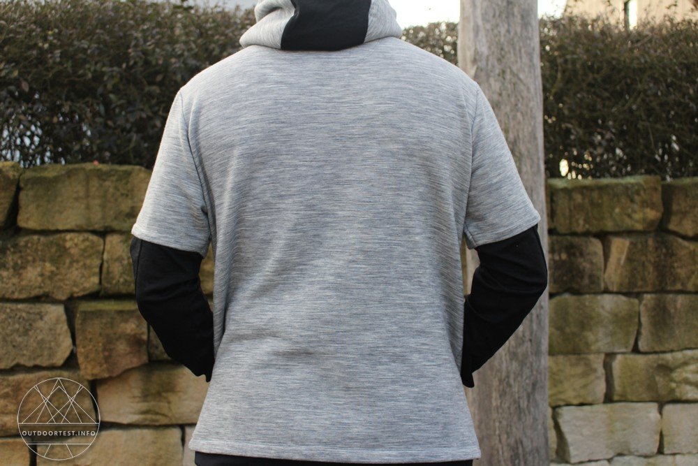 super.natural Mens Motion Double Layer Hoody