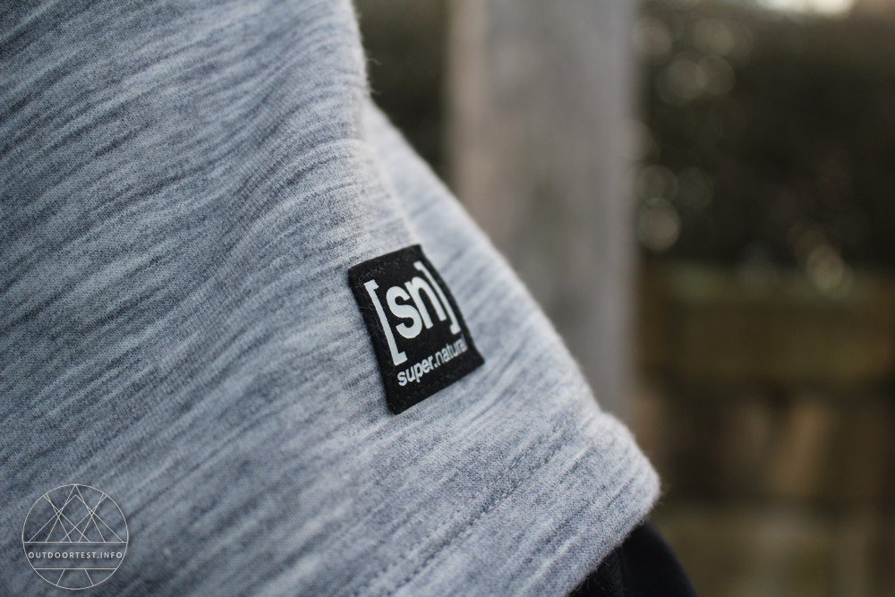 super.natural Mens Motion Double Layer Hoody