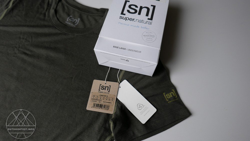 super.natural M Base Tee 175