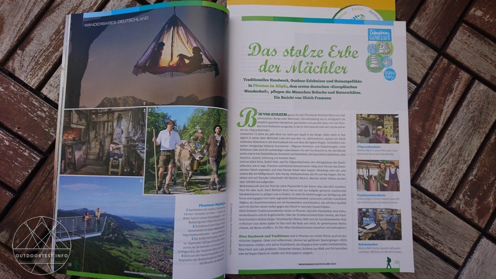 Nachgelesen: Nature fitness – Wanderbares Deutschland Sonderheft 01/2019