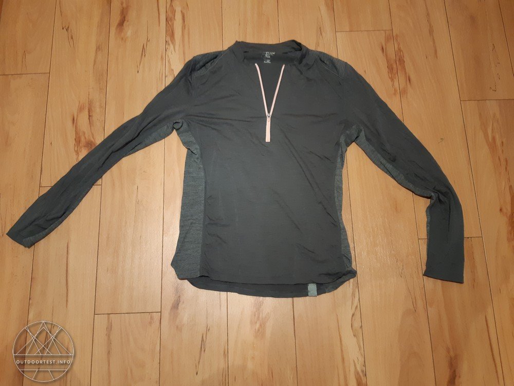 showers pass Women's Ridgeline Half-Zip LS Shirt