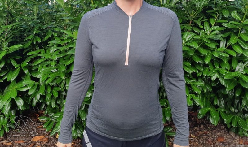 showers pass Women's Ridgeline Half-Zip LS Shirt