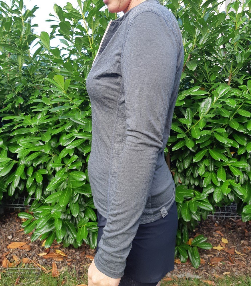 showers pass Women's Ridgeline Half-Zip LS Shirt