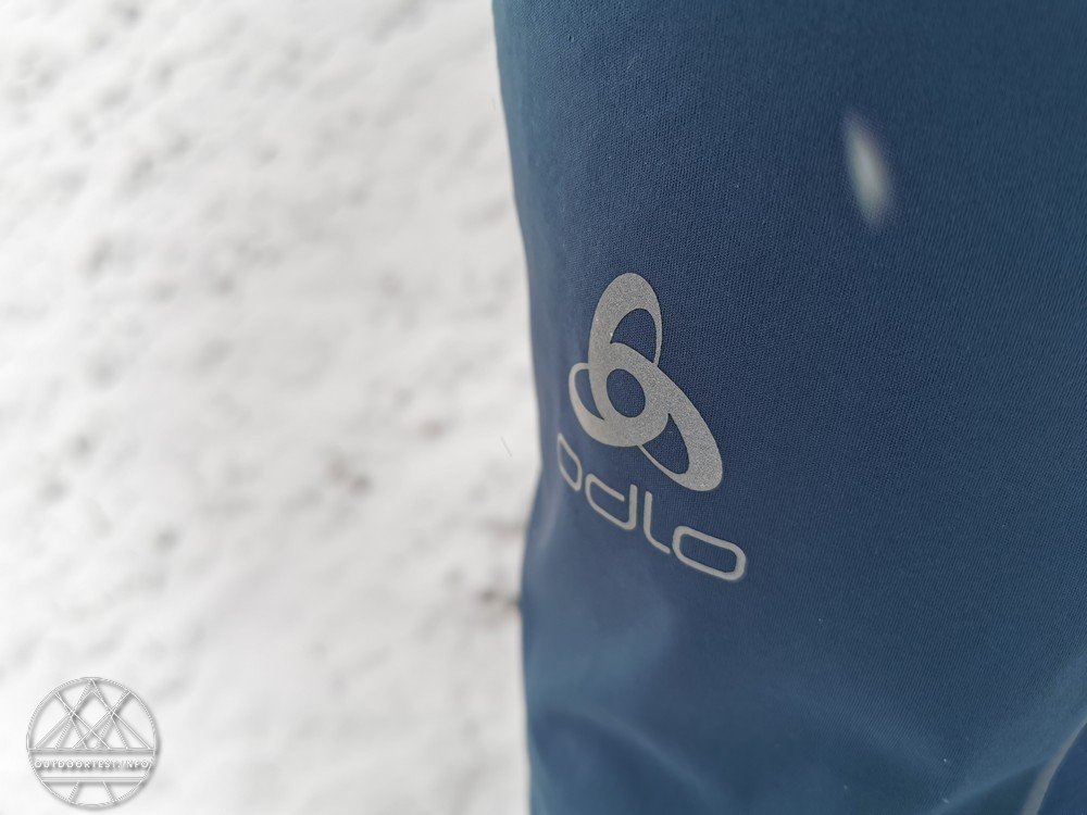 Odlo Herren Zeroweight Windproof Warm Hose