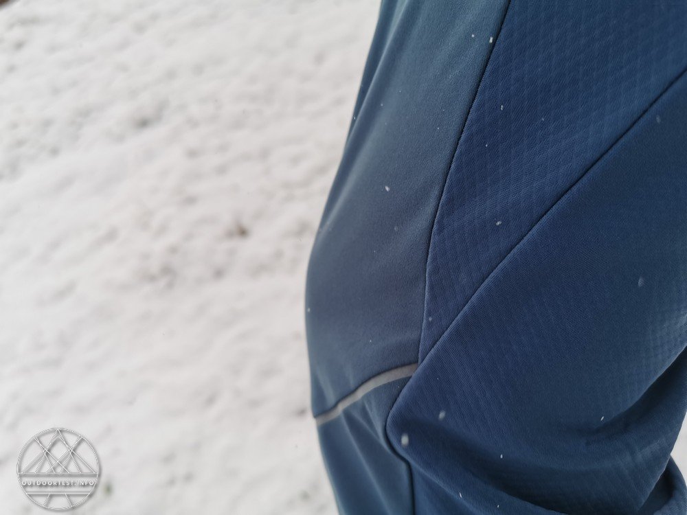 Odlo Herren Zeroweight Windproof Warm Hose