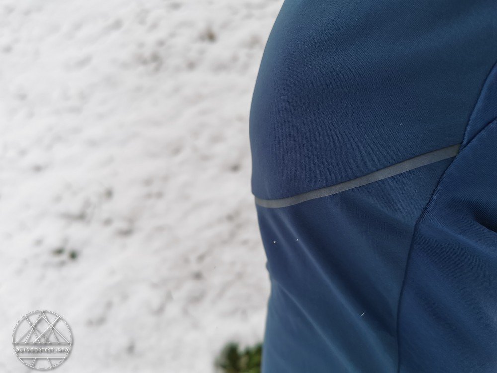 Odlo Herren Zeroweight Windproof Warm Hose