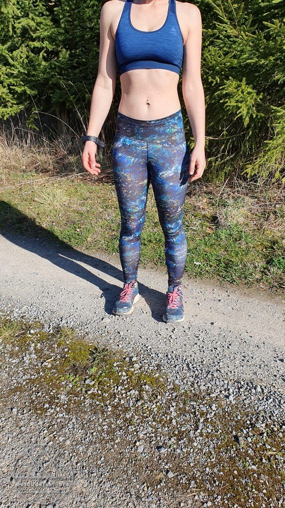 Odlo Damen Element Light AOP Tights