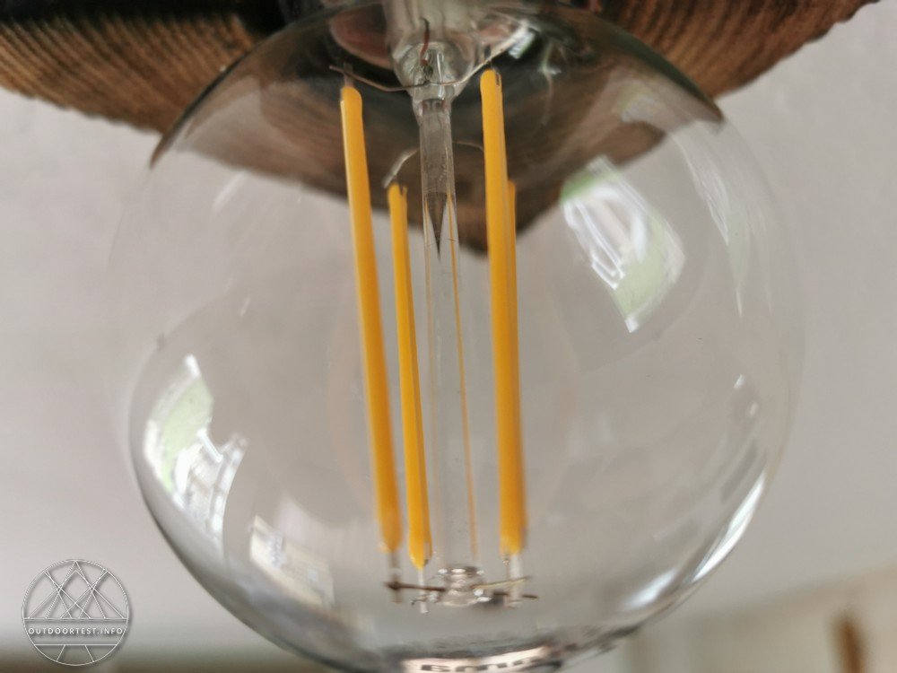 Hama WiFi-LED-Filament E27 Glühbirne