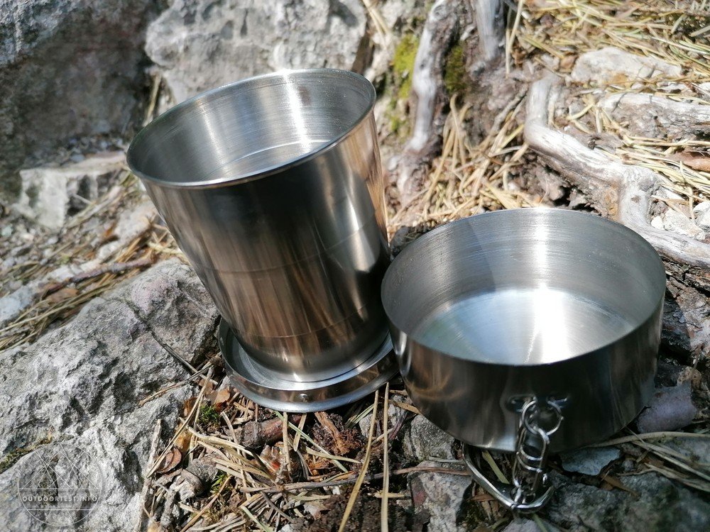 BasicNature ausziehbarer Becher