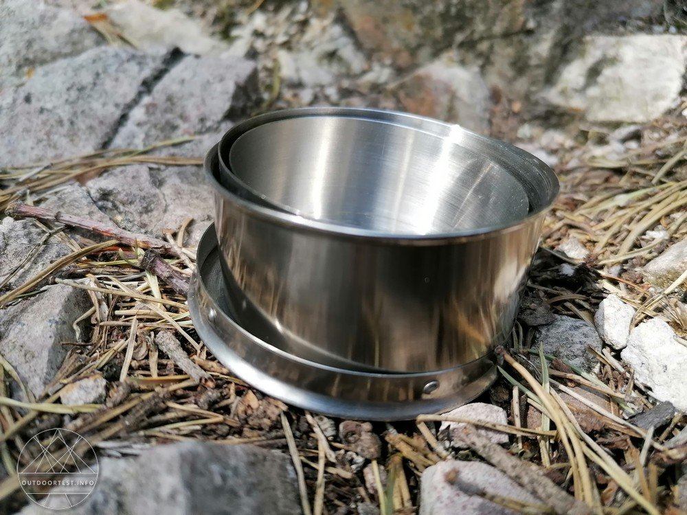 BasicNature ausziehbarer Becher