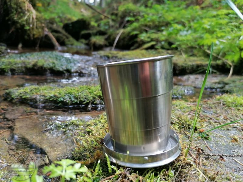 BasicNature ausziehbarer Becher