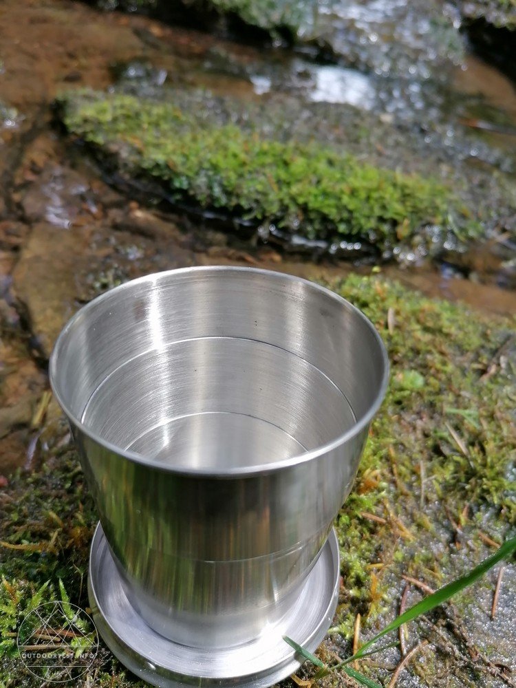 BasicNature ausziehbarer Becher