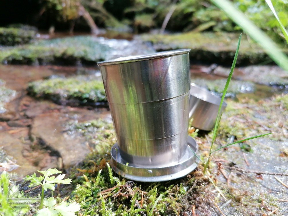 BasicNature ausziehbarer Becher