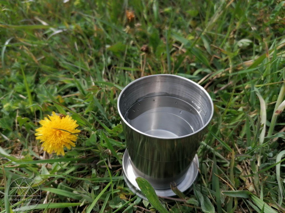 BasicNature ausziehbarer Becher