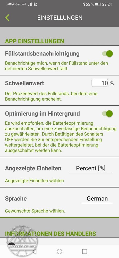 GOK Digitaler Füllstandsmesser Senso4s