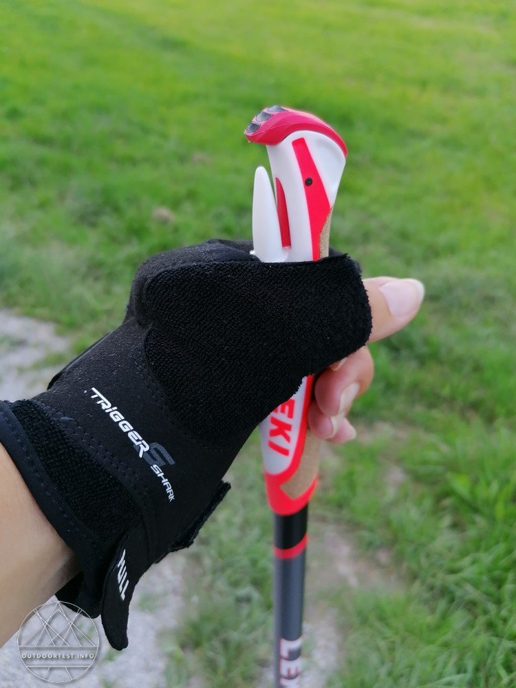 Freizeit- LEKI Multi Breeze Short schwarz/weiß Walking & Skating Handschuhe 