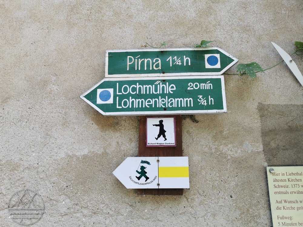 Malerweg Etappe 1 von Liebethal nach Stadt Wehlen