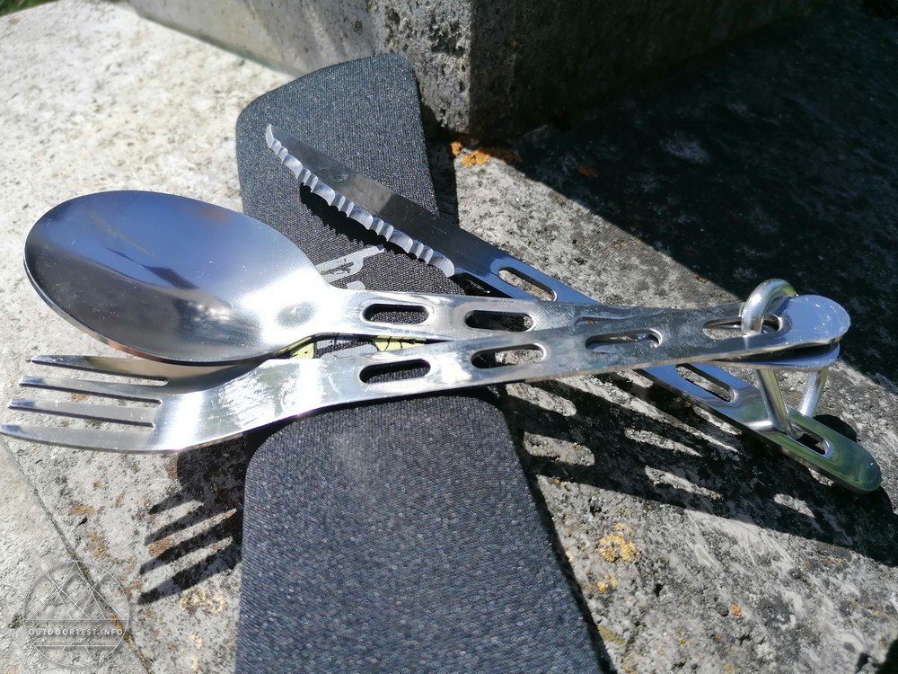 BasicNature Besteck Backcountry - Besteck für Unterwegs