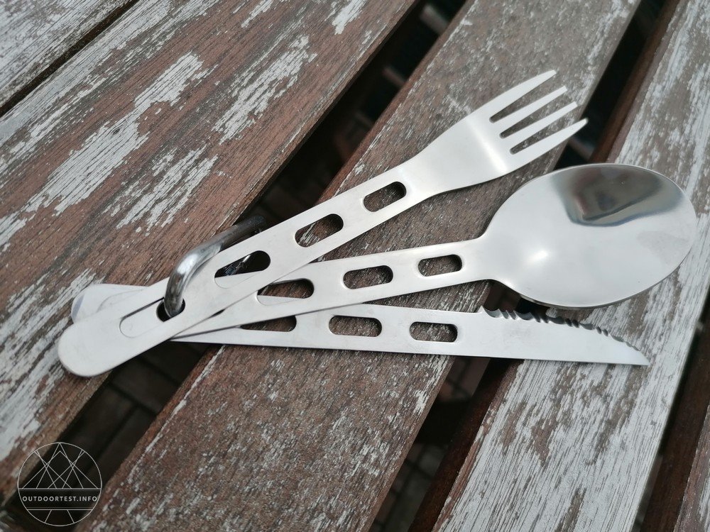 BasicNature Besteck Backcountry - Besteck für Unterwegs