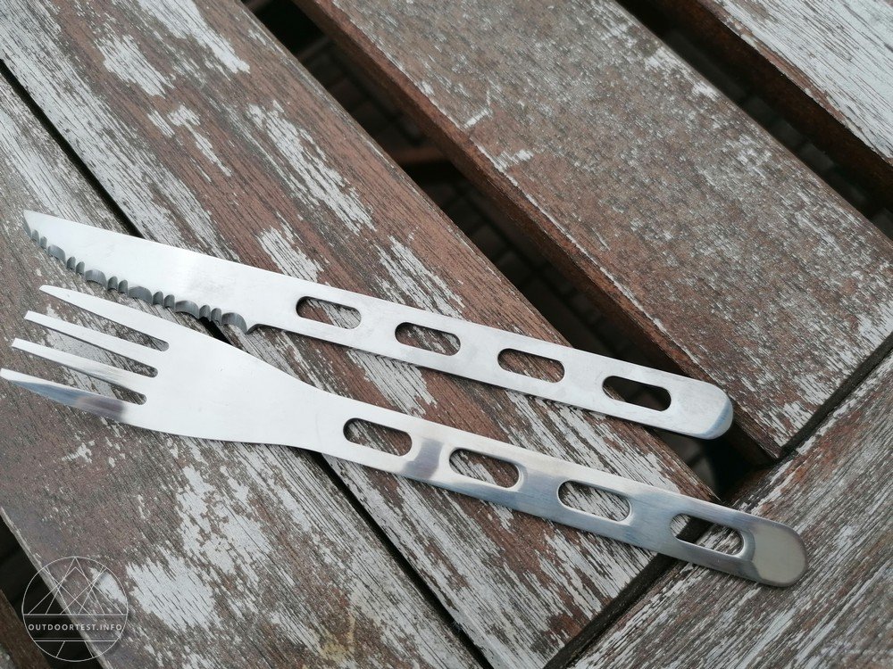 BasicNature Besteck Backcountry - Besteck für Unterwegs